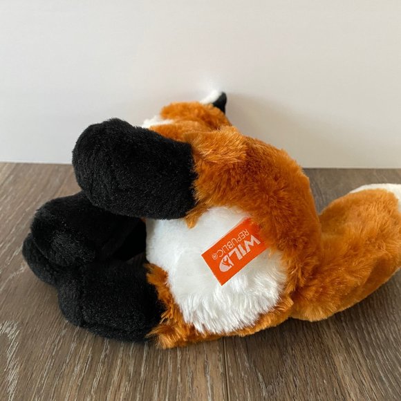 Wild Republic Red Fox Plush Sitting Stuffed Animal - Picture 7 of 10